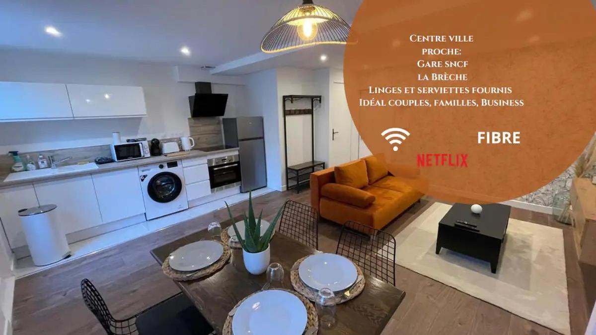 Le Jardin Niortais - Hyper centre, Jardin privé, WIFI haut-débit Esterno foto
